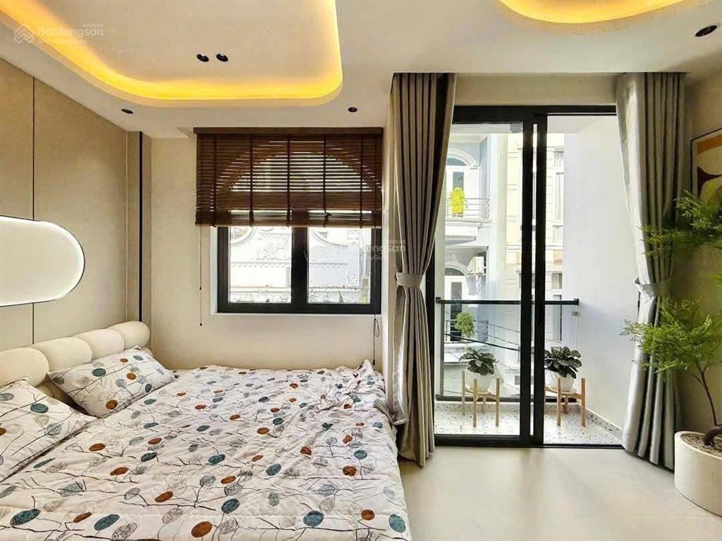 Nhà đẹp lê quang sung, 5 x 12, 1 lửng 3 lầu btct, 4 pn 4 wc, thiết kế hiện đại, gần ngay chợ cây gõ