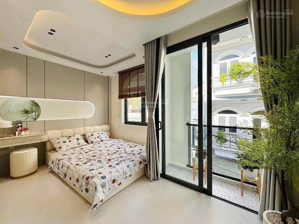 Nhà đẹp lê quang sung, 5 x 12, 1 lửng 3 lầu btct, 4 pn 4 wc, thiết kế hiện đại, gần ngay chợ cây gõ