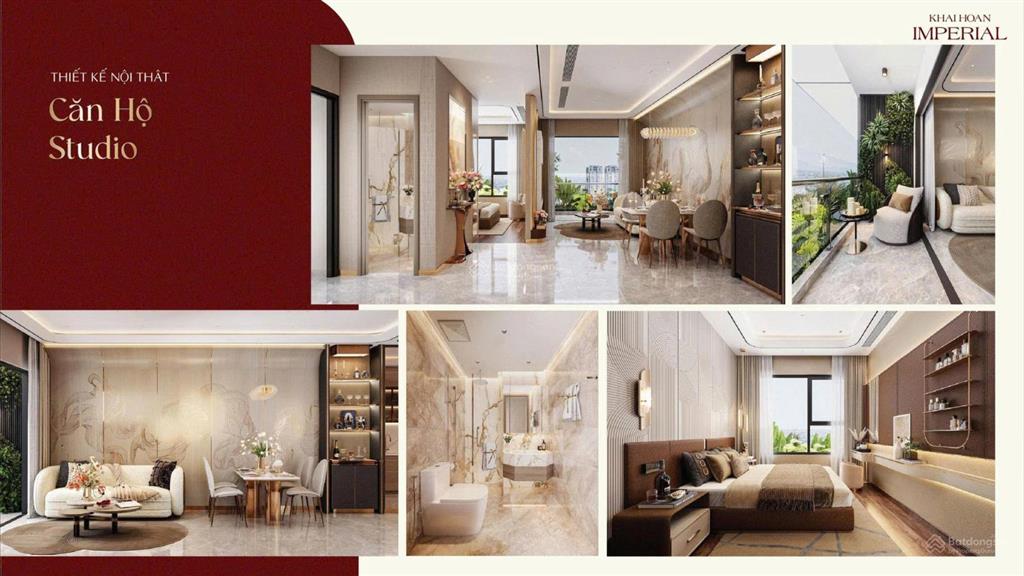 Căn hộ 1pn 59m2 khải hoàn imperial bàn giao nội thất, cách thủ dầu một khoảng 7 phút