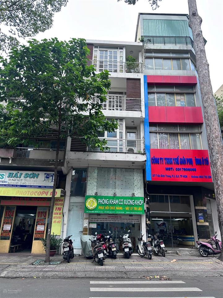 Bán nhà vị trí kinh doanh siêu đẹpmt trần bình trọng, p. chợ quán, quận 5 cũdt 5.1x19mgiá 52 tỷ