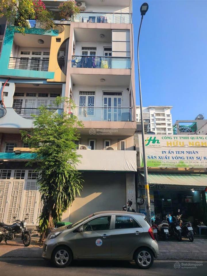 Bán nhà mặt tiền kinh doanh đường đào duy từ, phường 5, quận 10dt 4.1x13mgiá 21.5 tỷ tl