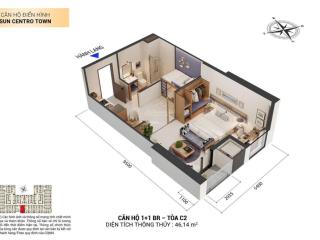 Bán căn 1pn view trực diện biển, giá chỉ 1,9tỷ