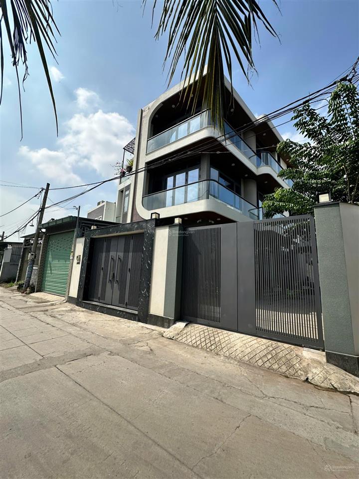 Biệt thự ngay sông sài gòn ngay bến phà bình qưới phạm văn đồng 154.3m2 giá 14 tỷ