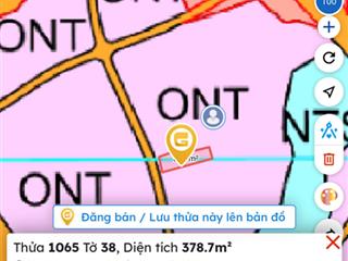 Chính chủ bán đất 378,7m² xã song mai tp bắc giang  rẻ nhất thị trường giá 5,9 tỷ