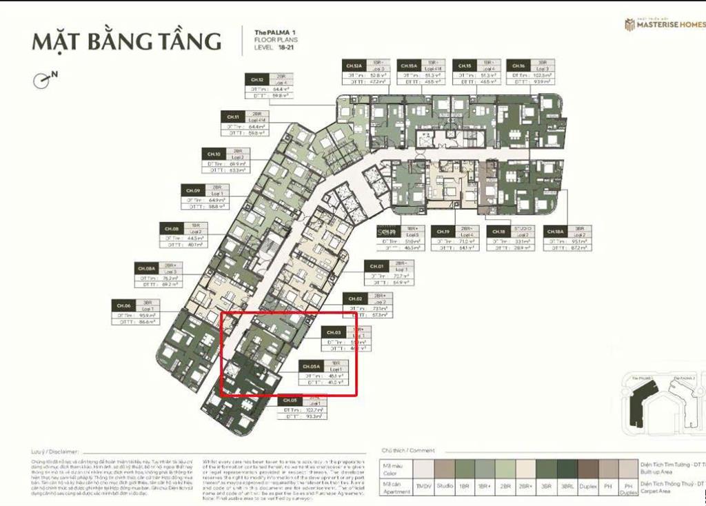 Chính chủ cần bán 1n diện tích 41m2 ocean park 1 cắt lỗ 350 củ vào ptg