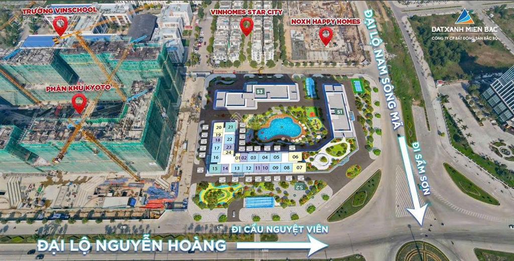 Ch 2pn view sông mã, tầng cao giá chỉ hơn 2,7 tỷ tại tòa s1 vinhomes thanh hóa.