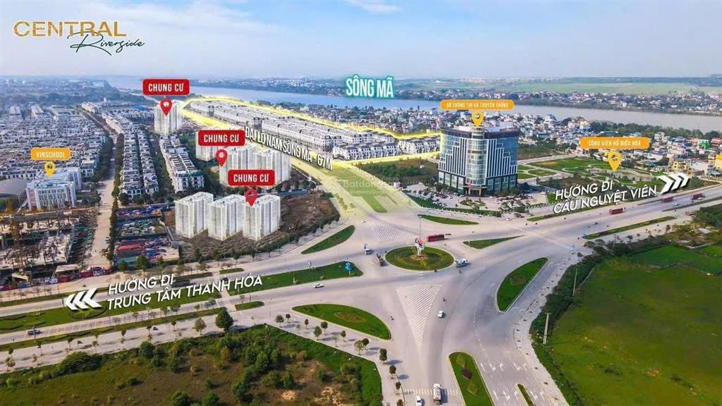 Ch 2pn view sông mã, tầng cao giá chỉ hơn 2,7 tỷ tại tòa s1 vinhomes thanh hóa.