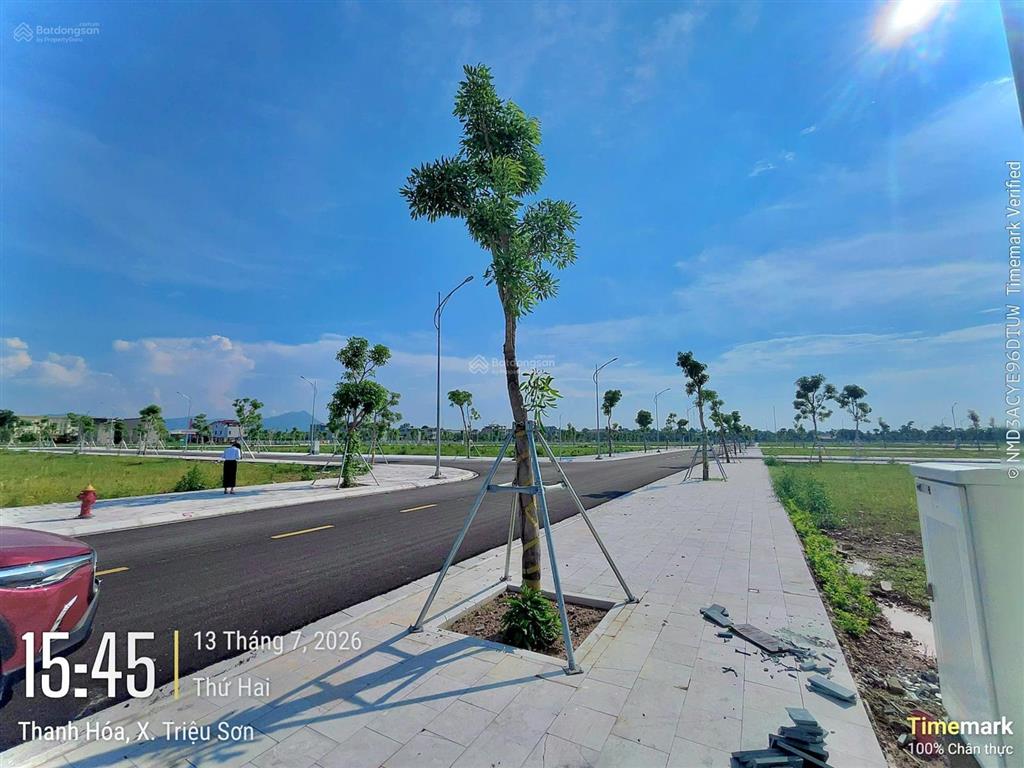 Chỉ 1.3 tỷ  sở hữu lô đất nền dt 110m2 tại dự án sao mai xuân thịnh thị trấn giắt huyện triệu sơn