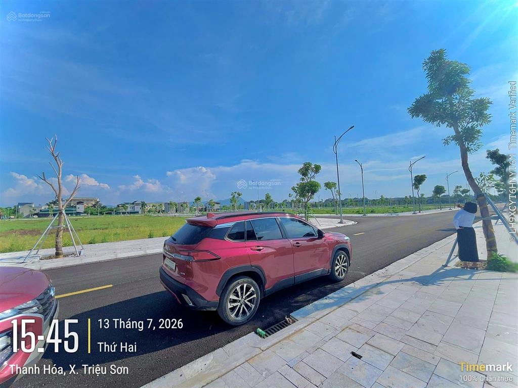Chỉ 1.3 tỷ  sở hữu lô đất nền dt 110m2 tại dự án sao mai xuân thịnh thị trấn giắt huyện triệu sơn