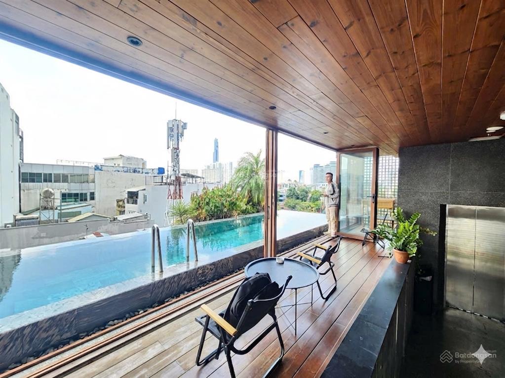 Cho thuê căn hộ full nội thất đẹp, tiện ích có hồ bơi, đường điện biên phủ bình thạnh