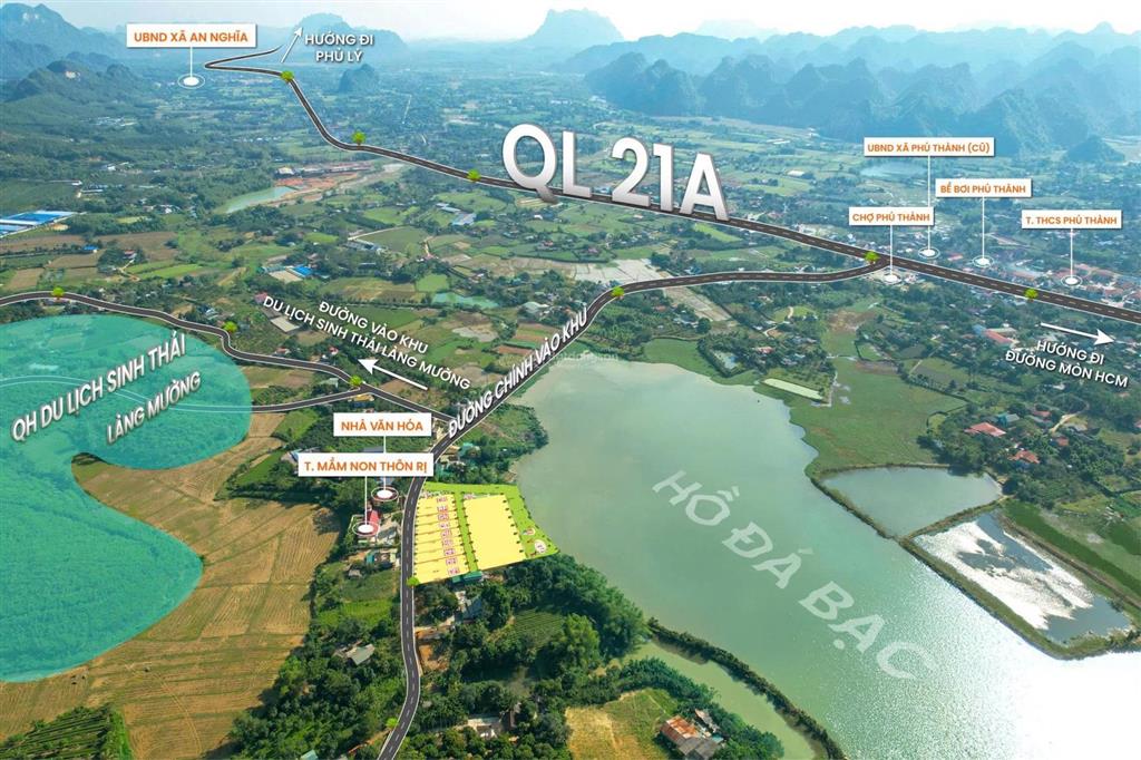 Chính chủ bán lô đất ven hồ đá bạc