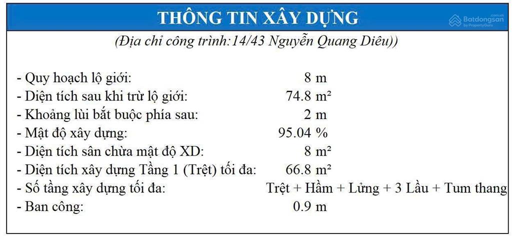 Bán nhà hẻm 8m nguyễn quang diêu, tân phú, 4x19m, tiện xây mới, giá 6.65 tỷ