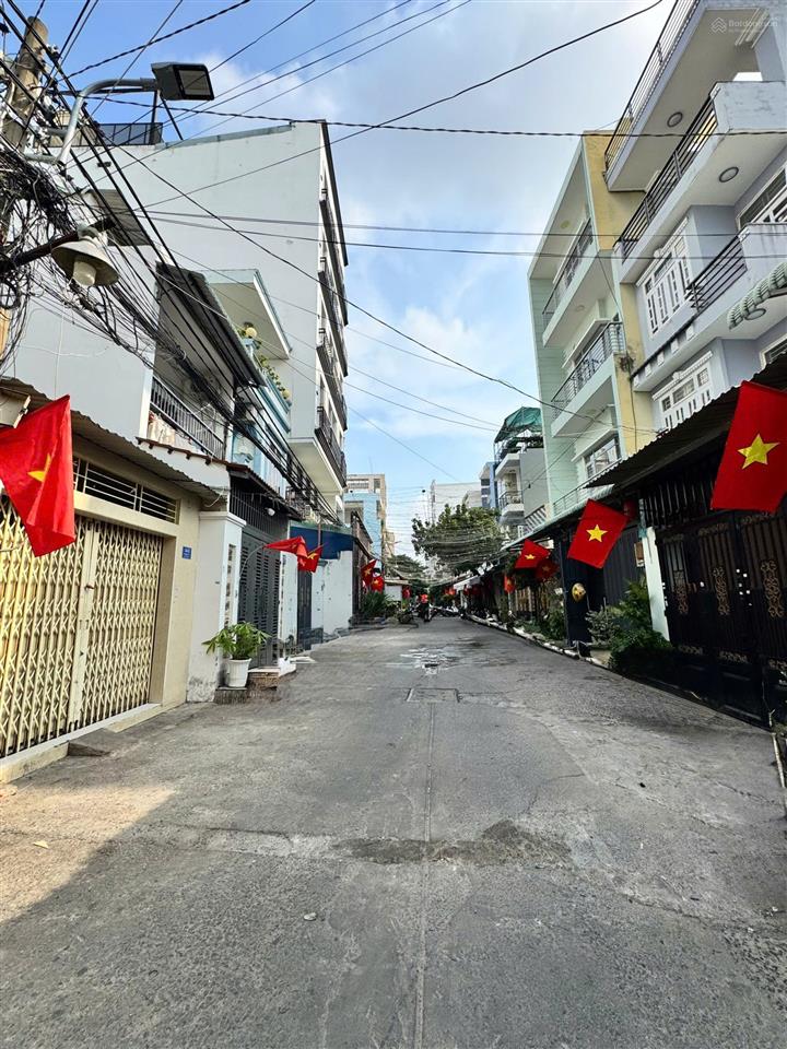Bán nhà hẻm 8m nguyễn quang diêu, tân phú, 4x19m, tiện xây mới, giá 6.65 tỷ