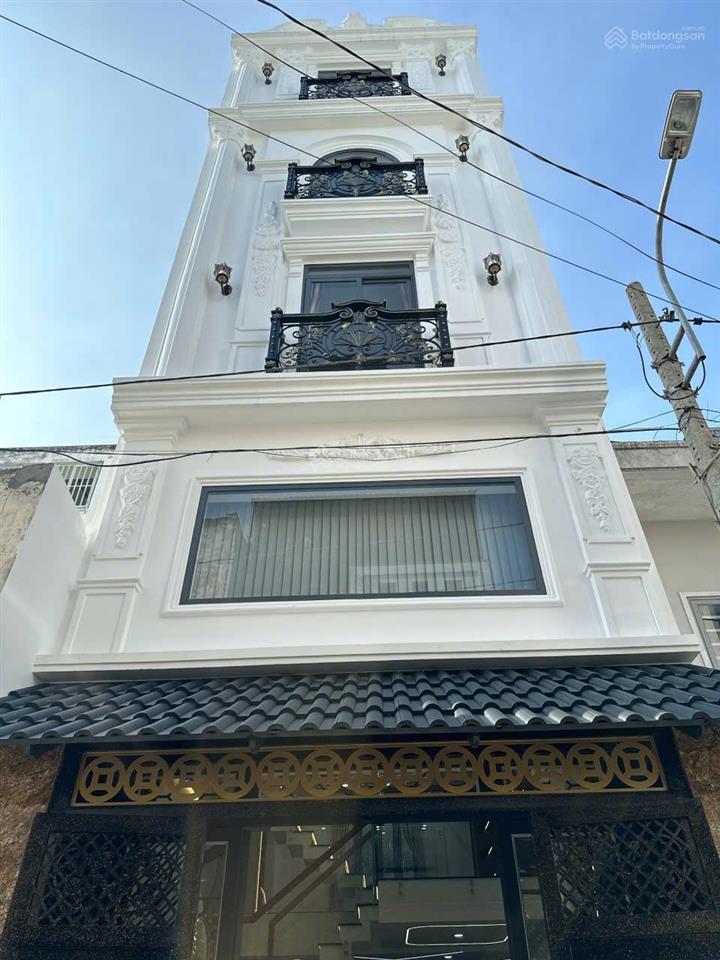 Bán nhà đường 14a kênh nước đen, bình hưng hòa a, bình tân, 4.6x12m, 3 lầu, hẻm 6m thông