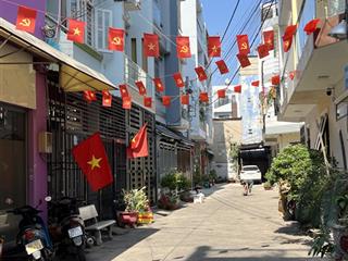 Nhà mới 2tầng btct trần văn quang khu nhà lầu , gần chợ