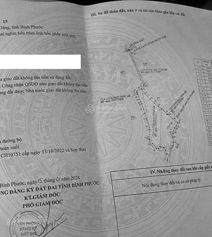 Bán đất mặt tiền 120m tại xã phước an, 30,9 tỷ, 28620m2, hàng hiếm tại bình phước