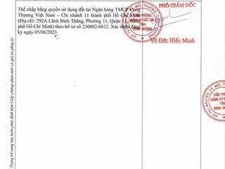 Bán lô đất 63m2 khu dân cư hoàng nam tân uyên 39 triệu/m2