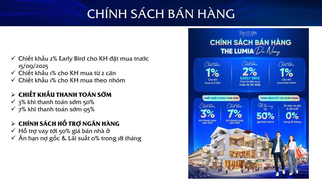 Chỉ 7x triệu/m2  nhận ngay chiết khấu 10% khi sở hữu nhà phố the lumia da nang
