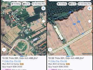 Bán đất tại đối diện ủy ban tóc tiên, 2tỷ050tr, 495 m2, giá tốt
