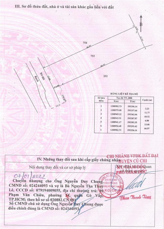 Đất đẹp giữ tiền sát cảng cạn củ chi 1008m2 chỉ 5 tỉ tiềm năng tăng giá cao