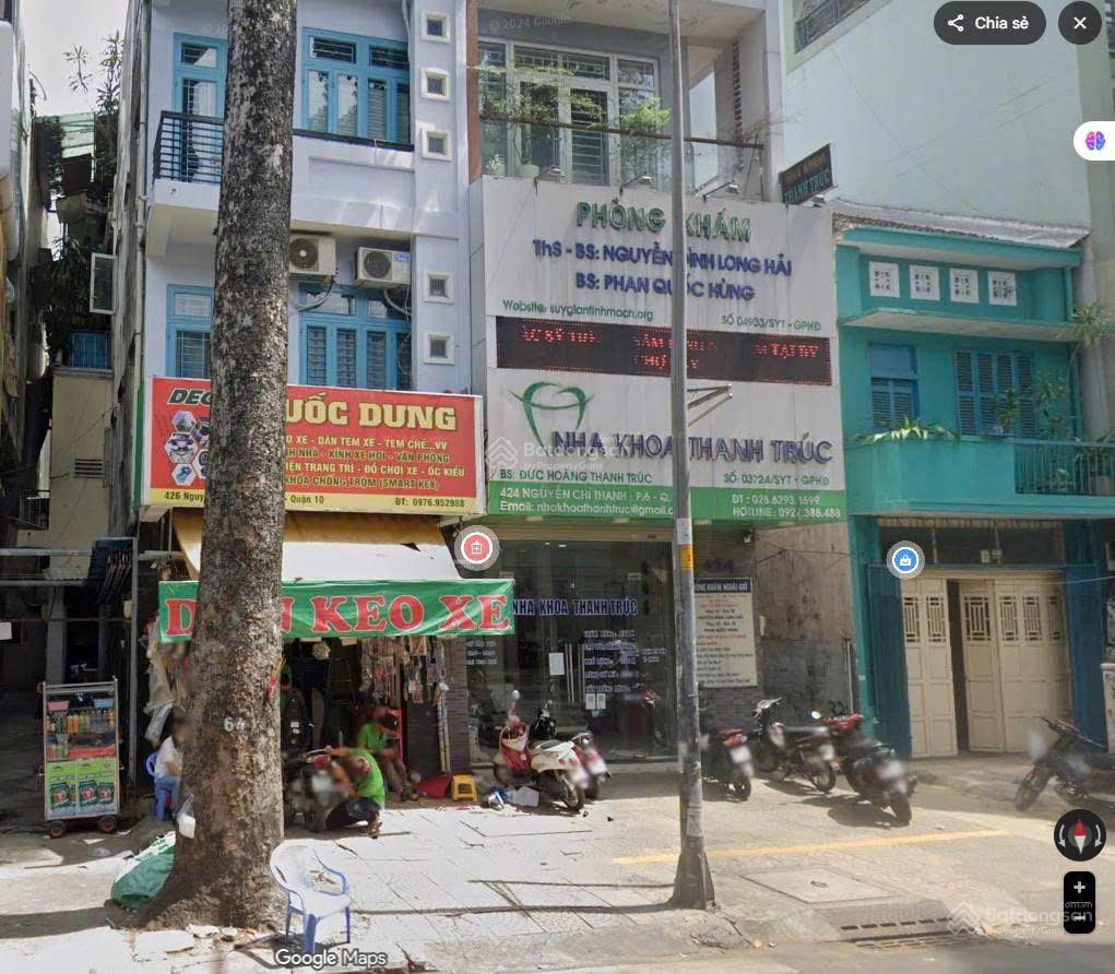 Bán nhà góc 2 mặt tiền gần bệnh viện chợ rẫy, nguyễn chí thanh (dt 8m x 15m) giá 33,5 tỷ