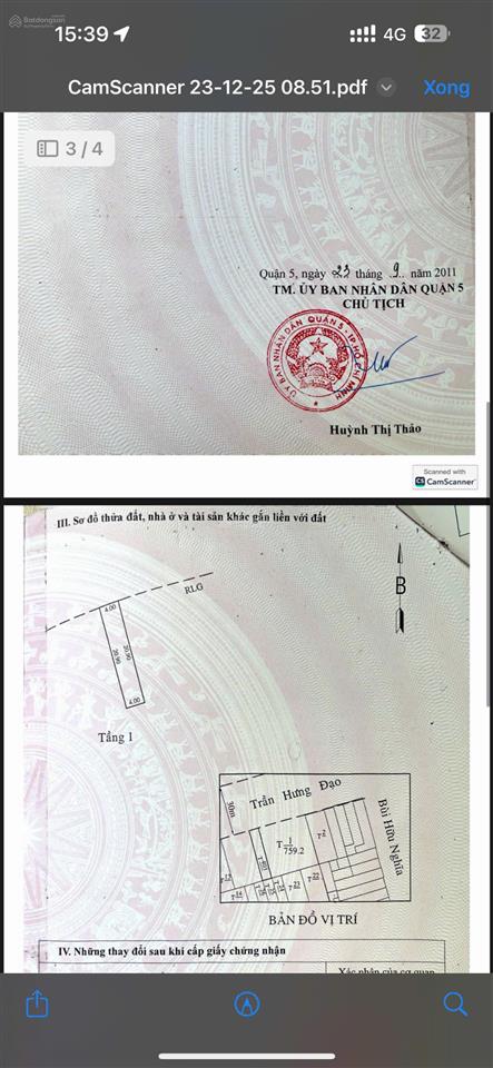 Bất động sản mặt tiền 1081 trần hưng đạo tốt nhất quận 5 (dt 8mx21m) 4 tầng sân thượng giá 88,9 tỷ