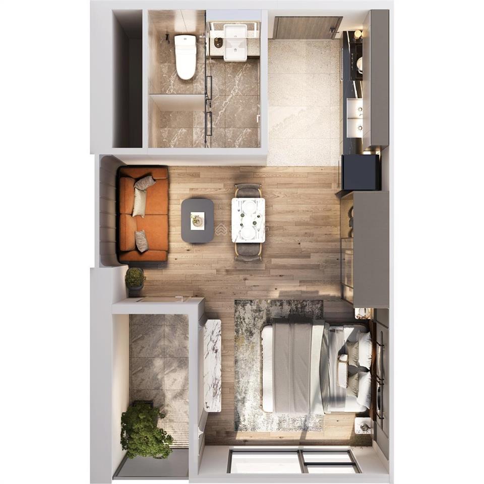 Căn hộ studio giá tốt nhất  3,2 tỷ  33,5m2 tại cổ loa, đông hội, đông anh