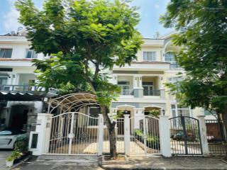 Cho thuê biệt thự phú mỹ hưng, cạnh hệ thống trường quốc tế canada, 140m2(7x20) 3 tầng, 4pn, sân to