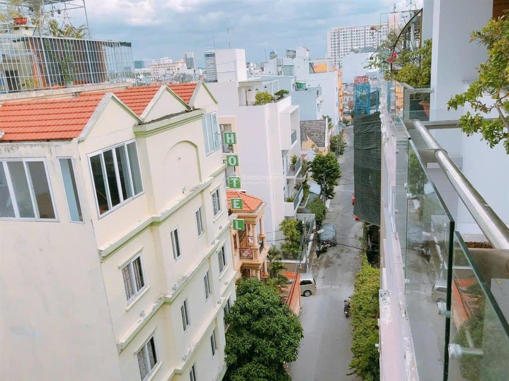 Bán toà căn hộ dịch vụ ngay đường trường sơn, phường 2, tân bình, dt 10x20, h, 8t, 150tr, 55 tỷ