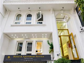 Bán toà căn hộ dịch vụ 2 mặt tiền đường trường sơn, phường 02, tân bình, dt 8x20, h, 5l, 43 tỷ tl