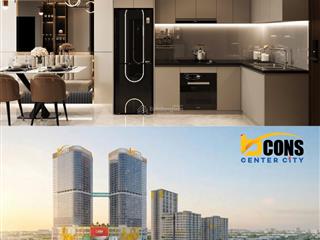 Suất nội bộ duy nhất bcons center city 2 phòng ngủ, 55m2, chiết khấu 180 triệu, 0948 814 ***