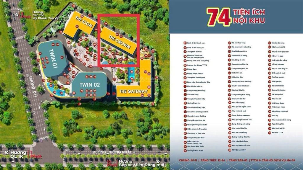 Căn 2pn bcons center city chỉ từ 151 triệu (5%) ký hợp đồng ngay  chiết khấu thêm 2 chỉ vàng sbj