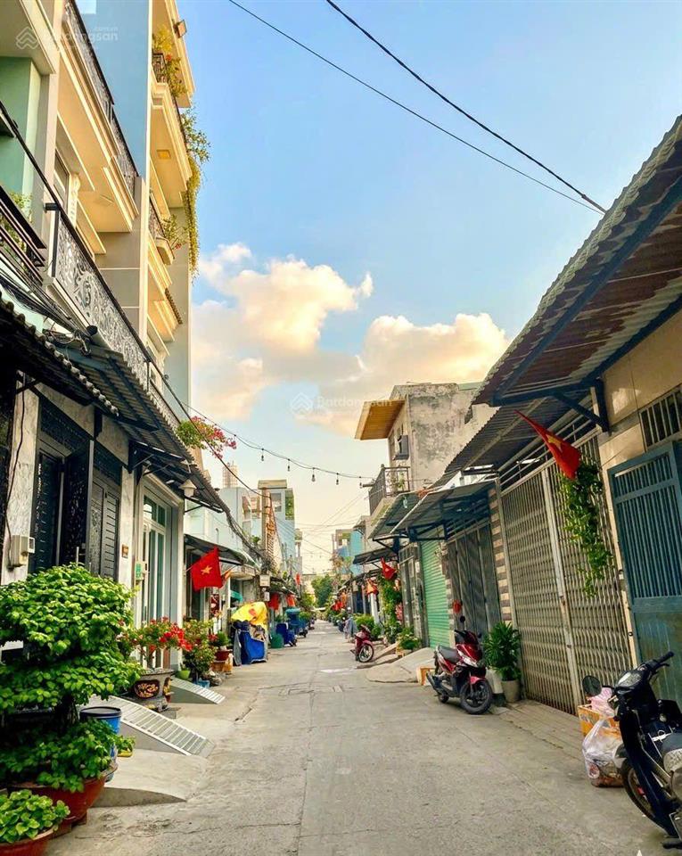 Nhà đẹp đường 6m  sổ hồng riêng  giá tốt vị trí cuối đường số 6, khu dân cư hiện hữu, gần