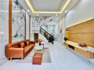 Nhà đẹp gò vấp, nhà mới 3 tầng, full nội thất, 52m2, 3pn, 5 tỷ tl cc