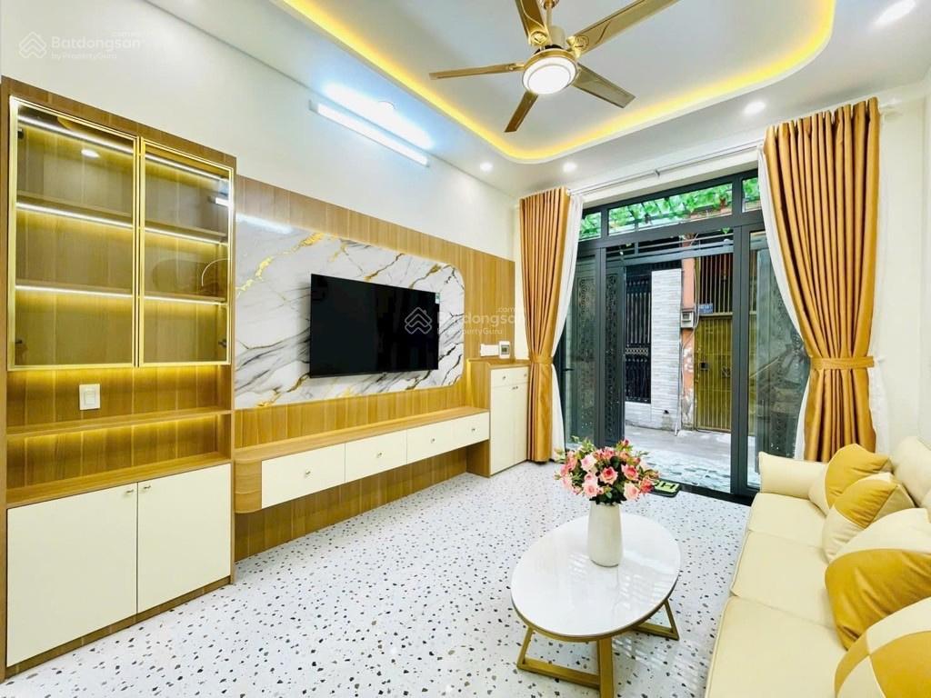 Nhà mới 5 tầng  hxh  phạm văn chiêu  44m2  nội thất xịn  1 trệt 3 lầu sân thượng  chỉ 5ty6