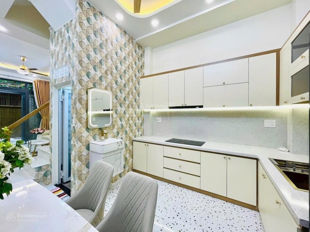Nhà mới 5 tầng  hxh  phạm văn chiêu  44m2  nội thất xịn  1 trệt 3 lầu sân thượng  chỉ 5ty6