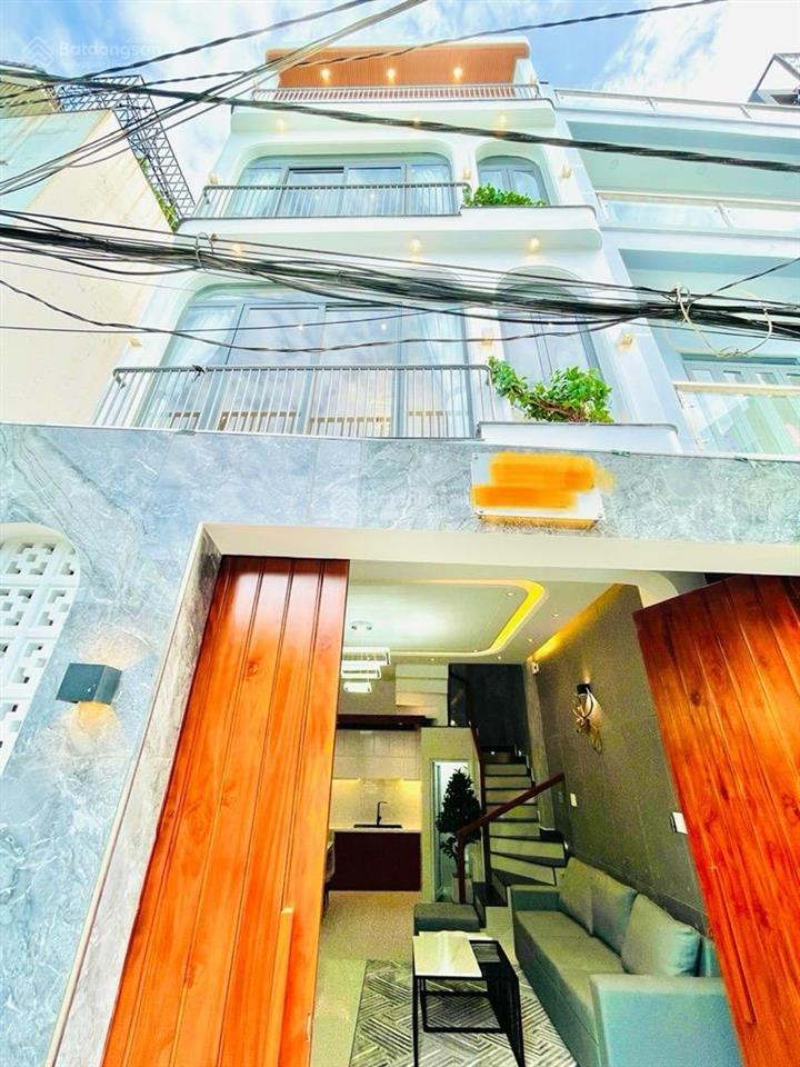 Hơn 6 tỷ  ngay phan văn trị, kế cityland, hẻm lớn, trải nhựa,xây 5 tầng,ngang tận 5m nội thất nhập