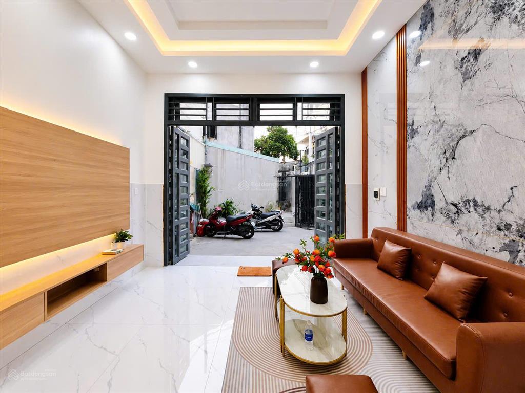 Nhà mới đẹp vào ở ngay, phạm văn chiêu, gò vấp, 1 trệt 1 lầu đúc kiên cố, 5,7 tỷ tlcc