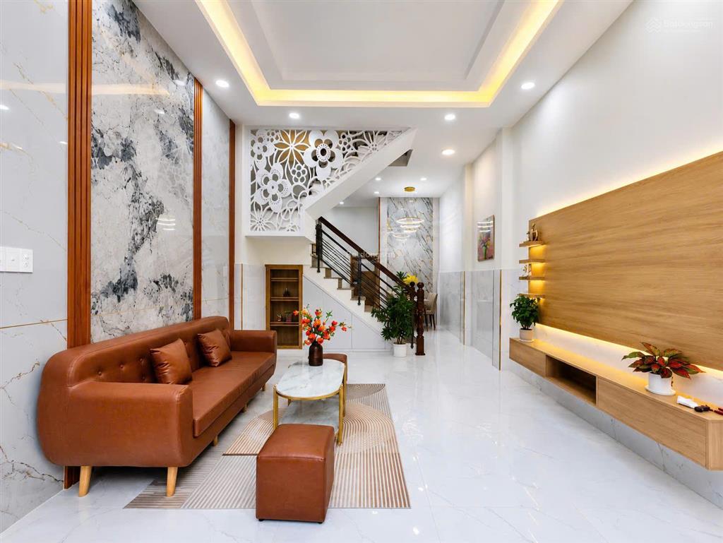 Nhà mới đẹp vào ở ngay, phạm văn chiêu, gò vấp, 1 trệt 1 lầu đúc kiên cố, 5,7 tỷ tlcc