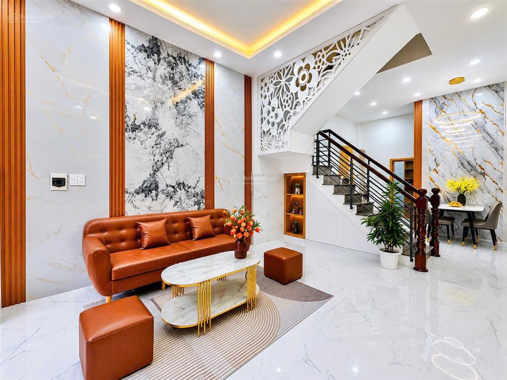 Nhà mới đẹp vào ở ngay, phạm văn chiêu, gò vấp, 1 trệt 1 lầu đúc kiên cố, 5,7 tỷ tlcc