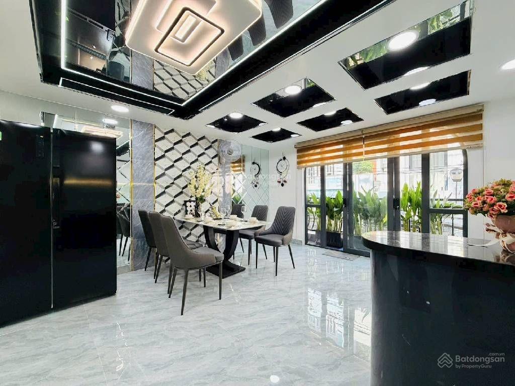 Nhà mới 5 tầng  hxh 4m  50m2  emart 2 gò vấp  phan huy ích  full nội thất  6,3 tỷ tlcc