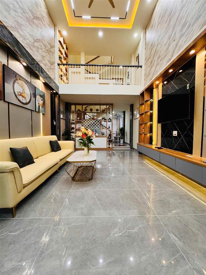 Nhà xây mới 3 tầng đúc kiên cố, 60m2, sát mặt tiền, kdc cityland nguyễn văn lượng, nhỉnh 6 tỷ