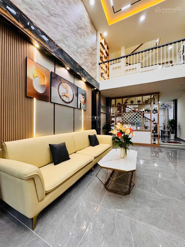 Nhà xây mới 3 tầng đúc kiên cố, 60m2, sát mặt tiền, kdc cityland nguyễn văn lượng, nhỉnh 6 tỷ