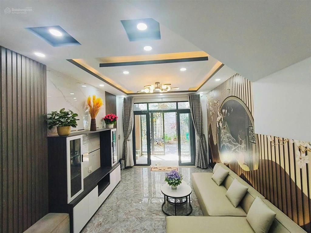 Bán nhà phan huy ích hẻm 10m 4x16m 4 tầng 5pn hẻm 1 trục 10m khu dân trí cao
