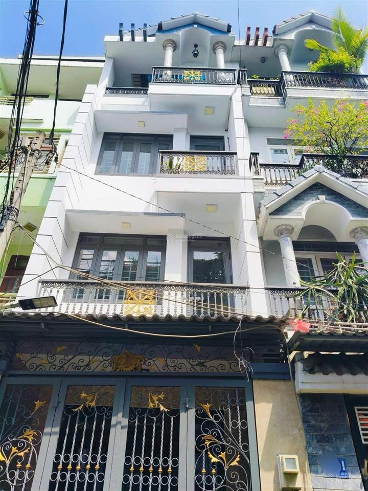 Bán nhà phan huy ích hẻm 10m 4x16m 4 tầng 5pn hẻm 1 trục 10m khu dân trí cao