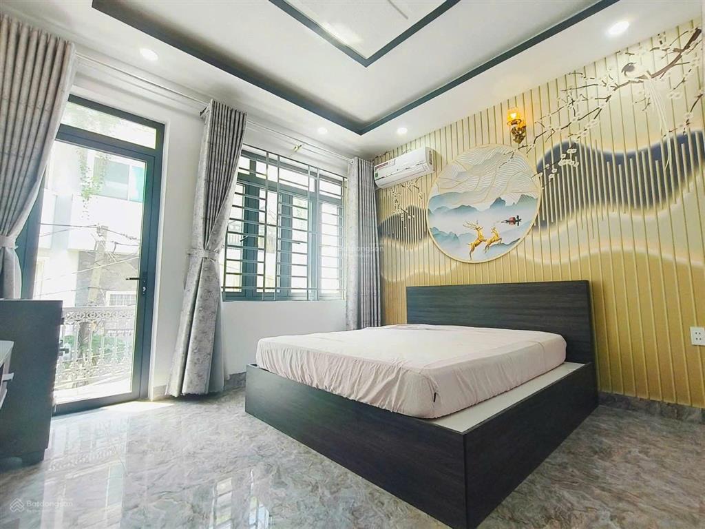 Bán nhà phan huy ích hẻm 10m 4x16m 4 tầng 5pn hẻm 1 trục 10m khu dân trí cao