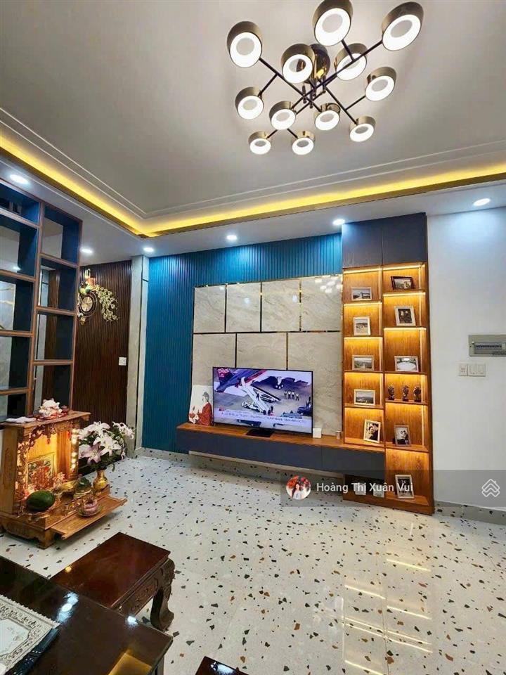 Hạ 2 tỷ bán nhà đ. lê đức thọ, p. an nhơn, 5,4x20m xd 5 tấm giá 16,99 tỷ hđ 25tr/th