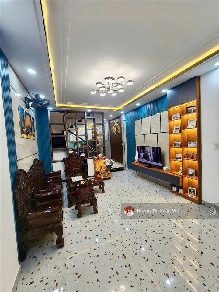Hạ 2 tỷ bán nhà đ. lê đức thọ, p. an nhơn, 5,4x20m xd 5 tấm giá 16,99 tỷ hđ 25tr/th