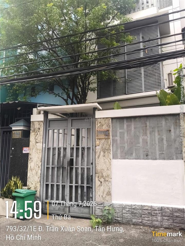 Bán nhà riêng tại 793/28 tân hưng, 12,3 tỷ, 52,6m², 4pn, 3wc, hot!
