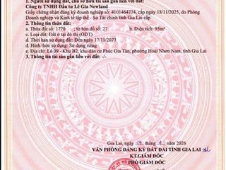 Đất nền phúc gia tân  phúc gia khai vận, mở lối an cư